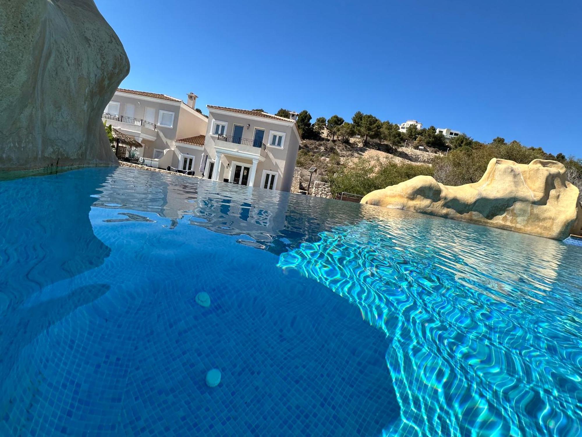 Villa Cala-Azul Y Jacuzzi à Calp Extérieur photo